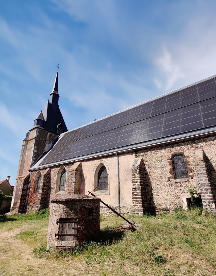 restauration église et photovoltaïque - GROUPE PLACIER