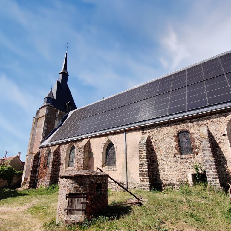 restauration église et photovoltaïque - GROUPE PLACIER